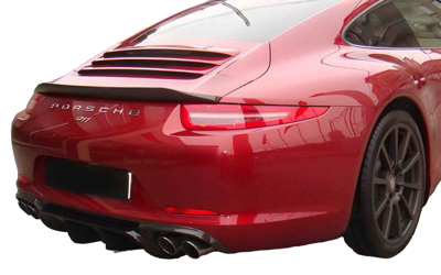 Rear spoiler lip carbon fibre. Porsche 991 - 99150424125G2X